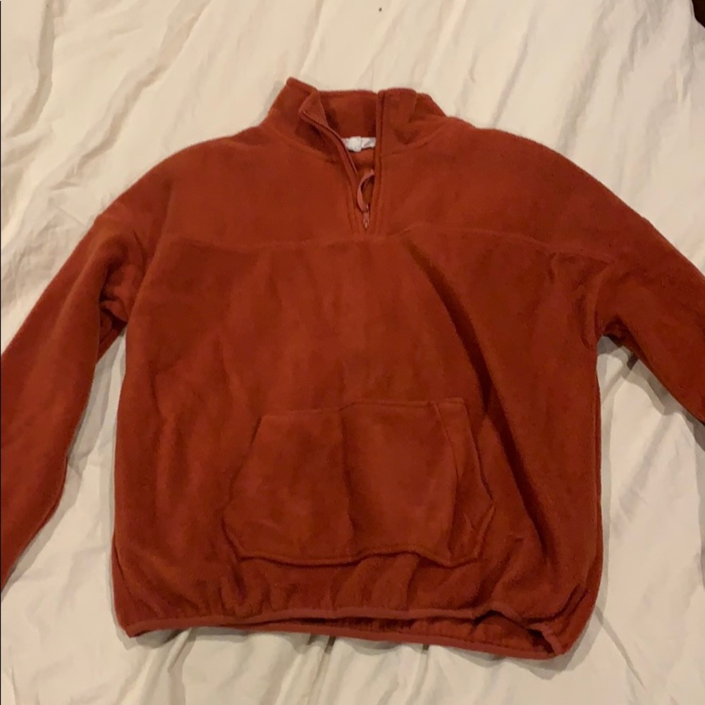 cropped 1/4 zip